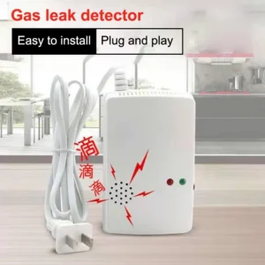1/2/3Pcs Independent Gas Leak Detector Alarm - Portable Wall Mounted Sensor for Propane Methane Natural Gas Safety